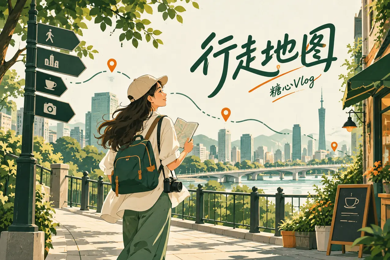 街道立面、行人和交通节奏构成的城市观察